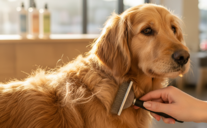 dog coat condition grooming signs