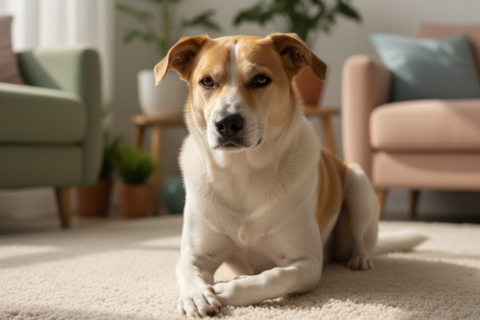 dog stress behavior